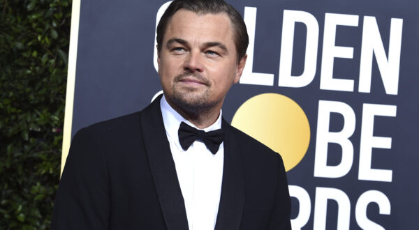 FILE - This Jan. 5, 2020 file photo shows actor and activist Leonardo DiCaprio at the 77th annual Golden Globe Awards in Beverly Hills, Calif. DiCaprio's environmental organization will donate $3 million to help the efforts toward the wildfire relief in Australia.  (Photo by Jordan Strauss/Invision/AP, File)