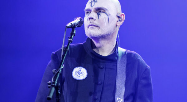 Billy Corgan of the Smashing Pumpkins performs at the Metro on Tuesday, Sept. 20, 2022, in Chicago. (Photo by Rob Grabowski/Invision/AP)