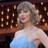 FILE - Taylor Swift arrives at the world premiere of the concert film 
