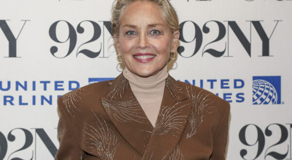 Sharon Stone in conversation at The 92nd Street Y on Thursday, Dec. 14, 2023, in New York. (Photo by Andy Kropa/Invision/AP)
