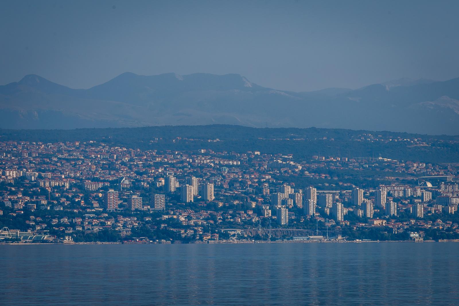 03.10.2023., Rijeka - Panorama grada Rijeke. Photo: Zvonimir Barisin/PIXSELL