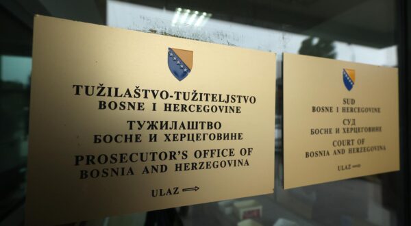 08.11.2022., Sarajevo, Bosna i Hercegovina - Zgrada Suda i Tuziteljstva Bosne i Hercegovine. Photo: Armin Durgut/PIXSELL