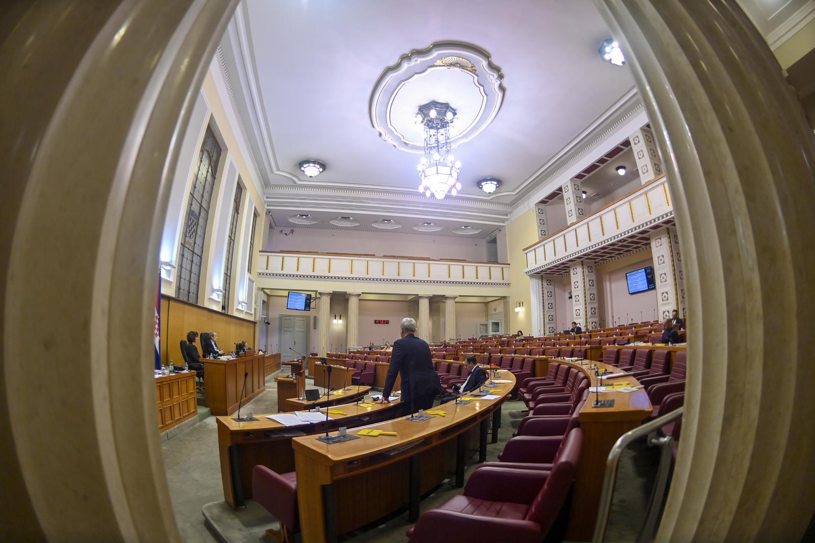 15.11.2023., Zagreb -  19. sjednica sabora, u iscekivanju rasprave o povjerenju ministrici poljoprivrede Mariji Vuckovic. Photo: Igor Soban/PIXSELL