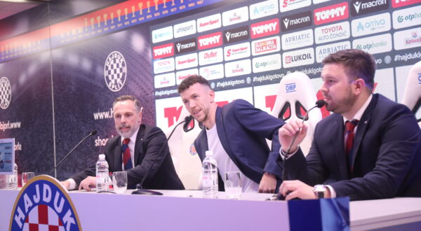 19.01.2024., Split - Nogometas Ivan Perisic novi je igrac HNK Hajduk.  Photo: Ivo Cagalj/PIXSELL