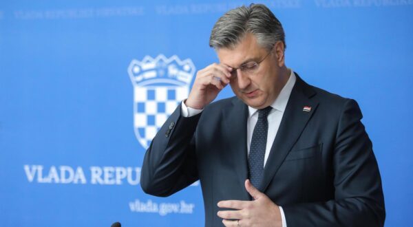 27.02.2024., Zagreb - Izjava za medije premijera Andreja Plenkovica. Photo: Tomislav Miletic/PIXSELL