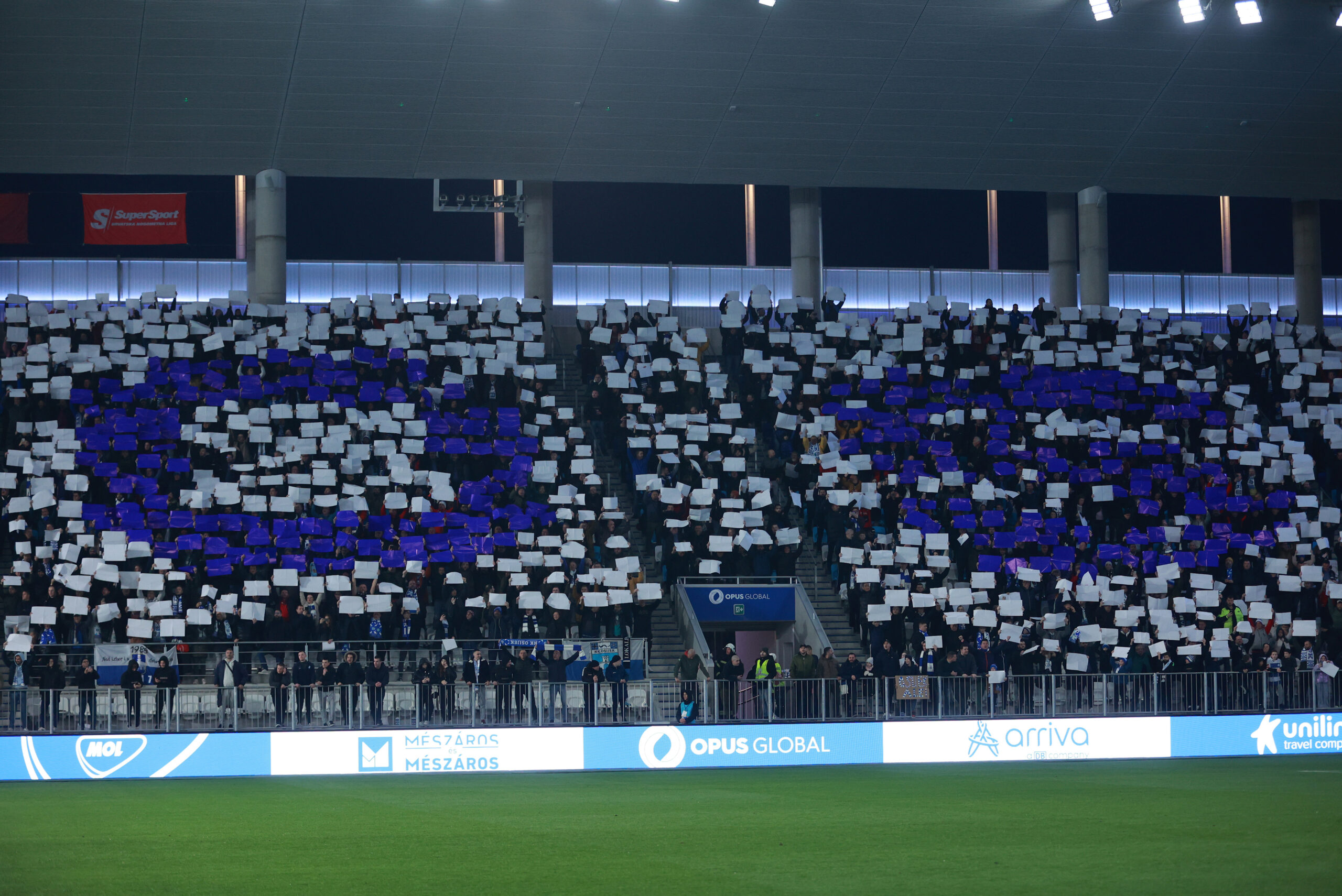 03.02.2024., Opus Arena, Osijek - SuperSport prva Hrvatska nogometna liga, 21. kolo, NK Osijek - HNK Hajduk. Photo: Davor Javorovic/PIXSELL