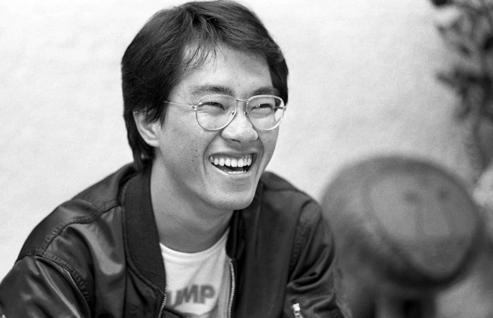 epa11206030 A black and white photograph taken in May 1982 shows Japanese manga artist Akira Toriyama. On 08 March 2024, the publishing company Shueisha announced in a statement that Akira Toriyama, who published many works in Jump magazine, has passed away. Toriyama was the creator of the 'Dragon Ball' manga series.  EPA/JIJI PRESS JAPAN OUT EDITORIAL USE ONLY/