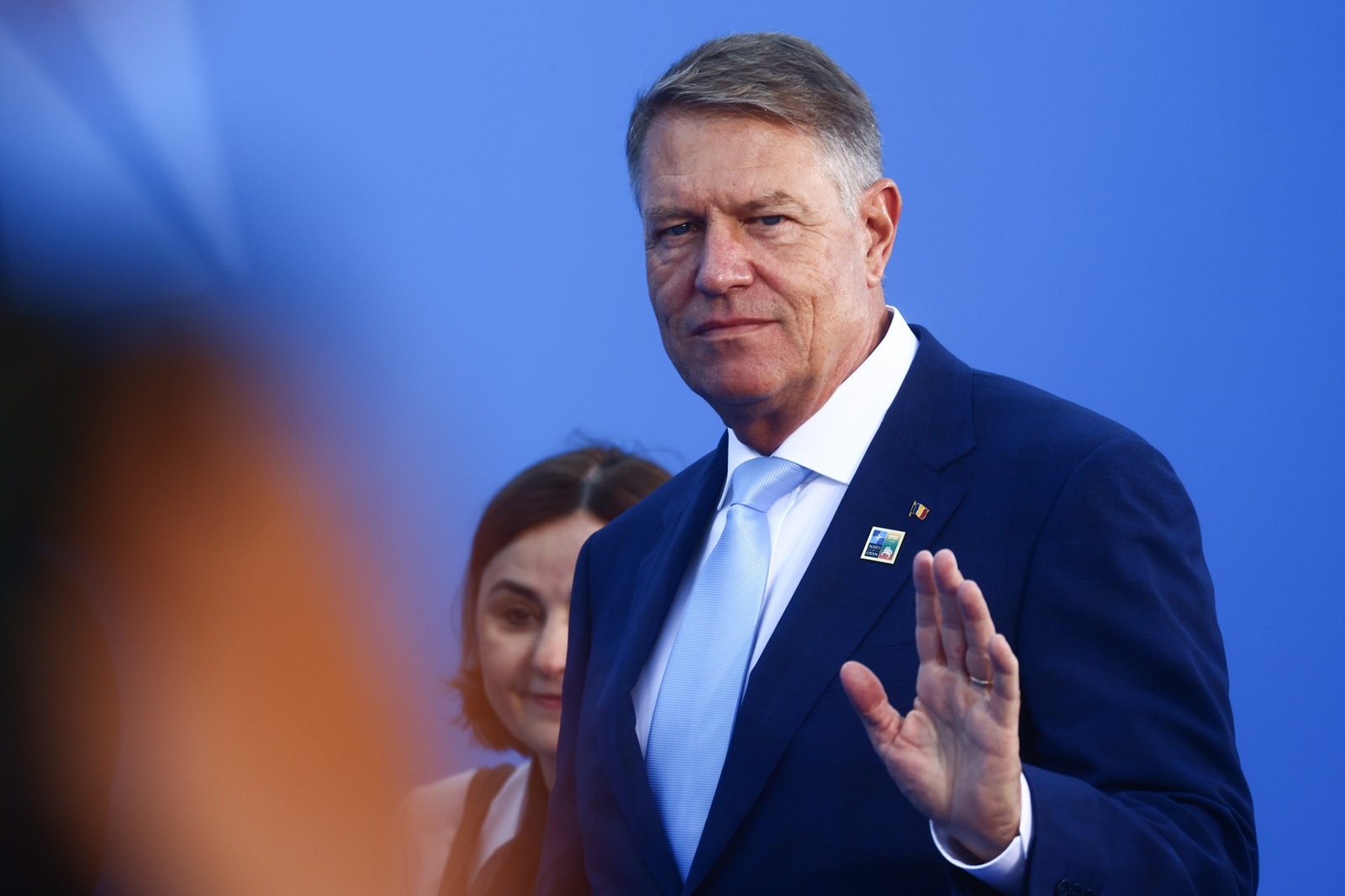 July 12, 2023, Vilnius, Lithuania: Klaus Iohannis, the President of Romania, attends NATO Summit at LITEXPO Lithuanian Exhibition and Congress Center in Vilnius, Lithuania on July 12, 2023.,Image: 788954331, License: Rights-managed, Restrictions: * France Rights OUT *, Model Release: no, Credit line: Beata Zawrzel / Zuma Press / Profimedia