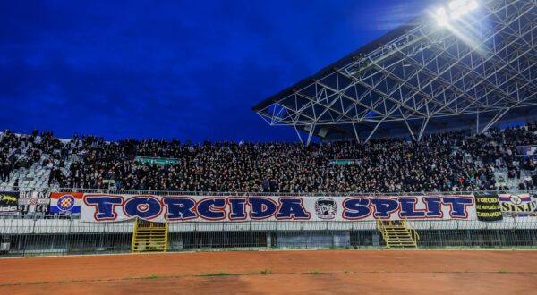 27.02.2024., Split. Stadion Poljud susret izmedju Hajduka i Varazdina. Photo: Zvonimir Barisin/PIXSELL