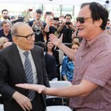 26 Feb 2016 - Los Angeles - USA

*** NOT AVAILABLE FOR ITALY ***

** EXCLUSIVE ALL ROUND PICTURES **

Quentin Tarantino with Italian composer Ennio Morricone as he receives a star on the Walk of Fame in Los Angeles,Image: 275554567, License: Rights-managed, Restrictions: ** EXCLUSIVE ALL ROUND PICTURES **  NOT AVAILABLE FOR ITALY - PLEASE CREDIT AS PER BYLINE *UK CLIENTS - PLEASE PIXELATE CHILDS FACE BEFORE PUBLICATION **UK CLIENTS MUST CALL PRIOR TO TV OR ONLINE USAGE PLEASE TELEPHONE 44 208 344 2007**, Model Release: no, Pictured: XPOSURE_MORRICONE_TARANTI, Credit line: XPOSUREUK / Backgrid UK / Profimedia