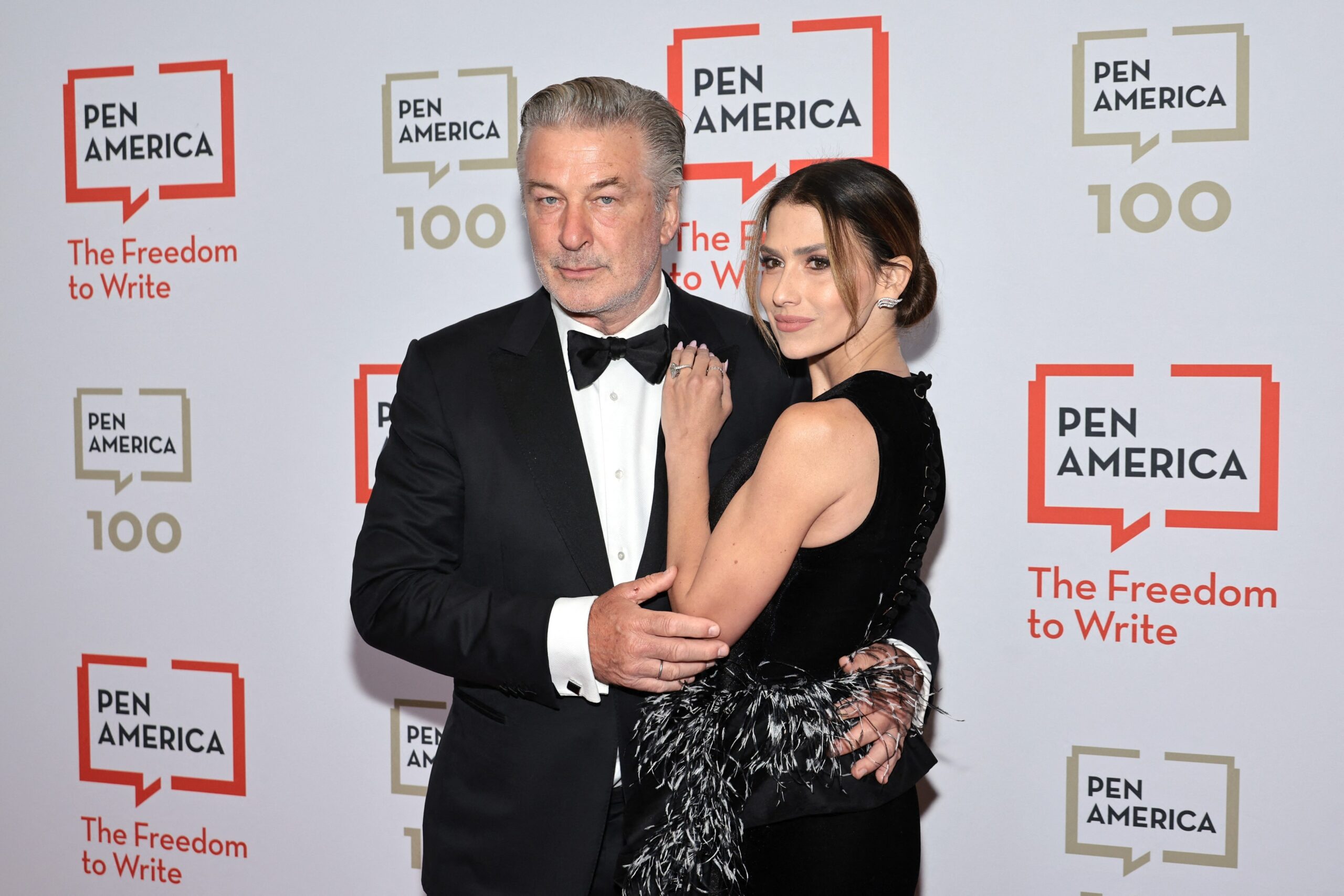 NEW YORK, NEW YORK - MAY 18: Alec Baldwin and Hilaria Baldwin attend the 2023 PEN America Literary Gala at American Museum of Natural History on May 18, 2023 in New York City.   Jamie McCarthy,Image: 777146444, License: Rights-managed, Restrictions: , Model Release: no, Credit line: Jamie McCarthy / Getty images / Profimedia