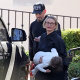 Montecito, CA  - *EXCLUSIVE*  - Cameron wore all black with a Prada fanny-pack and Benji assisted 3 year-old daughter Raddix as they left breakfast at Tre Lune on Sunday morning in Montecito, CA.

*UK Clients - Pictures Containing Children
Please Pixelate Face Prior To Publication*,Image: 823143729, License: Rights-managed, Restrictions: , Model Release: no, Pictured: Cameron Diaz, Benji Madden, Raddix Madden, Credit line: BACKGRID / Backgrid USA / Profimedia