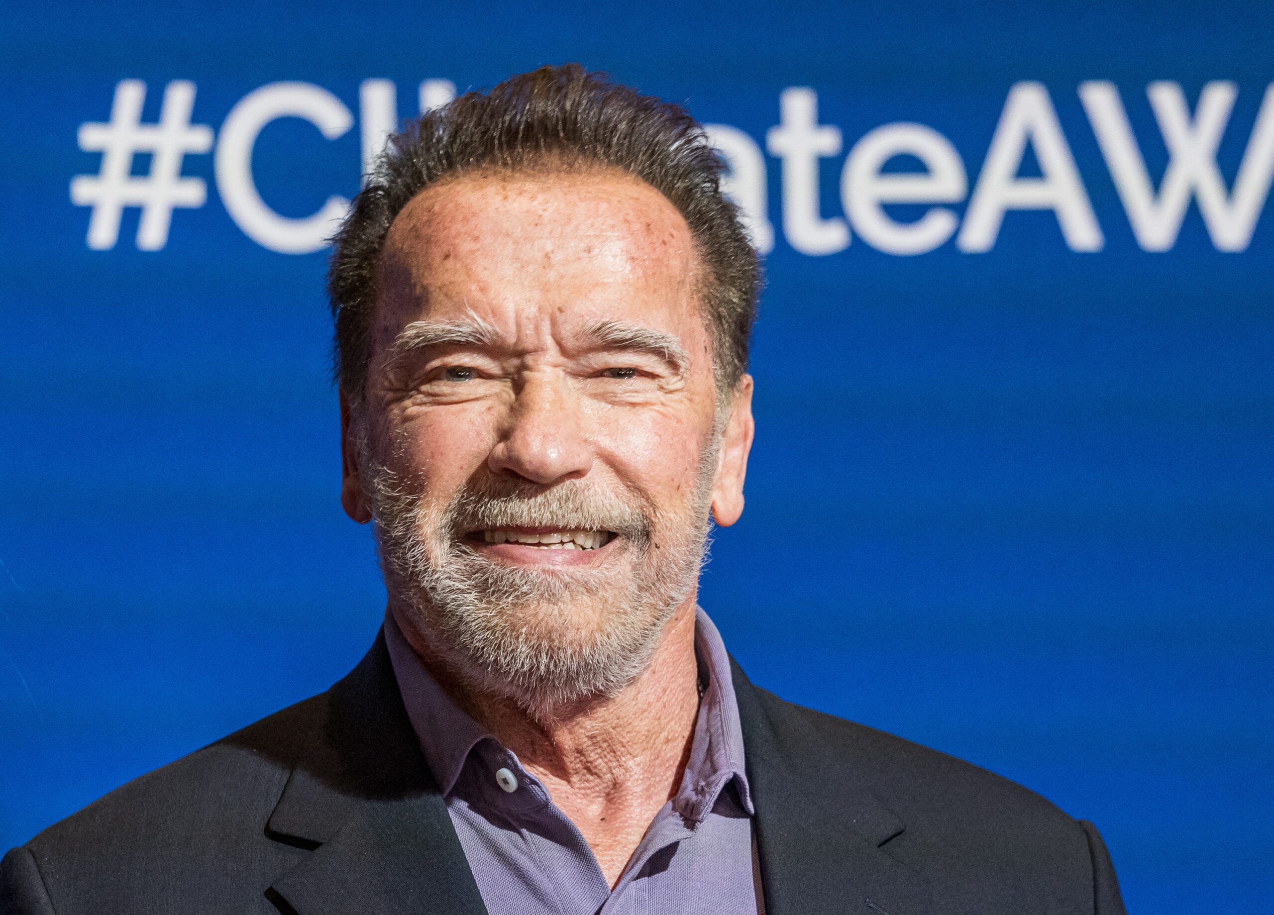 US-Austrian actor and former Governor of California Arnold Schwarzenegger poses during the event "Special Dinner for Climate Action" on the byline of the FIS ski alpine world cup in Kitzbuehel, Austria on January 18, 2024.,Image: 838453563, License: Rights-managed, Restrictions: Austria OUT
SOUTH TYROL OUT, Model Release: no, Credit line: Johann GRODER / AFP / Profimedia