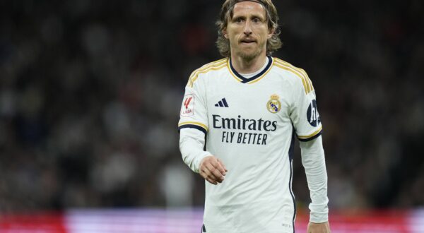 ESP: Real Madrid v RC Celta. La Liga EA Sports, date 28 Luka Modric of Real Madrid during the La Liga match between Real Madrid and RC Celta played at Santiago Bernabeu Stadium on March 10, 2024 in Madrid, Spain. kpng Copyright: xCesarxCebollax/xPRESSINPHOTOx PS_240310_1104,Image: 856221043, License: Rights-managed, Restrictions: Credit images as "Profimedia/ IMAGO", Model Release: no, Credit line: Cesar Cebolla / PRESSINPHOTO / imago sportfotodienst / Profimedia