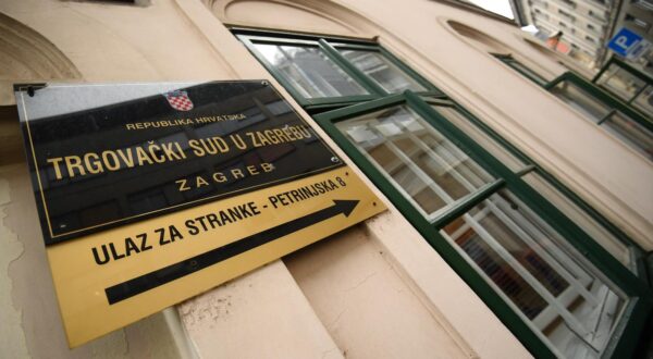 17.02.2021., Zagreb - Zgrada Trgovackog suda u Zagrebu.rPhoto: Marko Lukunic/PIXSELL