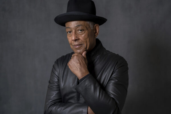 Actor Giancarlo Esposito poses for a portrait in New York on March 26, 2024, to promote his series 