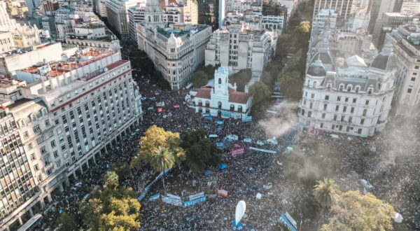 Prosvjed u Buenos Airesu