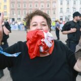 Prosvjed protiv kršenja ženskih prava u Zagrebu