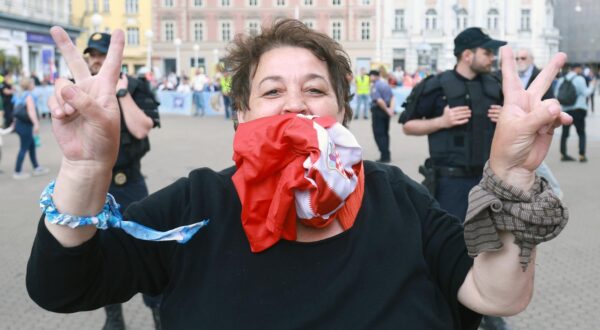 Prosvjed protiv kršenja ženskih prava u Zagrebu