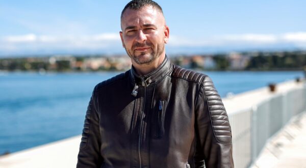 19.04.2024., Zadar - Ivan Srzentic, predsjednik Samostalnog strukovnog sindikata Jadrolinije. Photo: Sime Zelic/PIXSELL