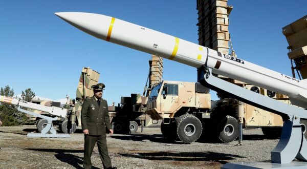 This handout picture provided by the Iranian Defence Ministry on February 17, 2024 shows a Sayad-3 missile during the unveiling of the Arman defense systems at an undisclosed location.,Image: 847584594, License: Rights-managed, Restrictions: RESTRICTED TO EDITORIAL USE - MANDATORY CREDIT "AFP PHOTO / IRANIAN DEFENCE MINISTRY" - NO MARKETING NO ADVERTISING CAMPAIGNS - DISTRIBUTED AS A SERVICE TO CLIENTS, ***
HANDOUT image or SOCIAL MEDIA IMAGE or FILMSTILL for EDITORIAL USE ONLY! * Please note: Fees charged by Profimedia are for the Profimedia's services only, and do not, nor are they intended to, convey to the user any ownership of Copyright or License in the material. Profimedia does not claim any ownership including but not limited to Copyright or License in the attached material. By publishing this material you (the user) expressly agree to indemnify and to hold Profimedia and its directors, shareholders and employees harmless from any loss, claims, damages, demands, expenses (including legal fees), or any causes of action or allegation against Profimedia arising out of or connected in any way with publication of the material. Profimedia does not claim any copyright or license in the attached materials. Any downloading fees charged by Profimedia are for Profimedia's services only. * Handling Fee Only 
***, Model Release: no, Credit line: AFP / AFP / Profimedia