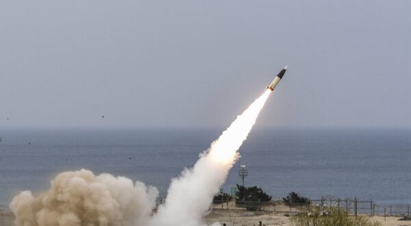 March 25, 2022, South Korea: March 24, 2022-East coast, South Korea-In this photo provided by South Korea Defense Ministry, South Korea's military launches Army Tactical Missile System or ATACMS, during a military exercise at an undisclosed location in South Korea, Thursday, March 24, 2022. North Korea test-fired possibly its biggest intercontinental ballistic missile toward the sea Thursday, according to its neighbors, raising the ante in a pressure campaign aimed at forcing the United States and other rivals to accept it as a nuclear power and remove crippling sanctions.,Image: 672872555, License: Rights-managed, Restrictions: , Model Release: no, Credit line: Defense Ministry / Zuma Press / Profimedia