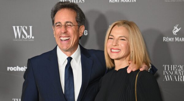 US actor Jerry Seinfeld (L) and Jessica Seinfeld arrive for the Wall Street Journal Magazine 2022 Innovator awards at the Museum of Modern Art (MoMA) in New York City on November 2, 2022.,Image: 735022067, License: Rights-managed, Restrictions: , Model Release: no, Credit line: ANGELA WEISS / AFP / Profimedia