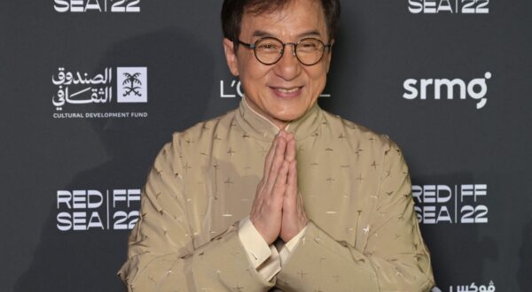 Actor Jackie Chan poses on the Red Carpet during the closing ceremony of the second edition of the Red Sea International Film Festival (RSIFF), in Jeddah, Saudi Arabia, on December 8, 2022.,Image: 743418006, License: Rights-managed, Restrictions: , Model Release: no, Credit line: Balkis Press/ABACA / Abaca Press / Profimedia