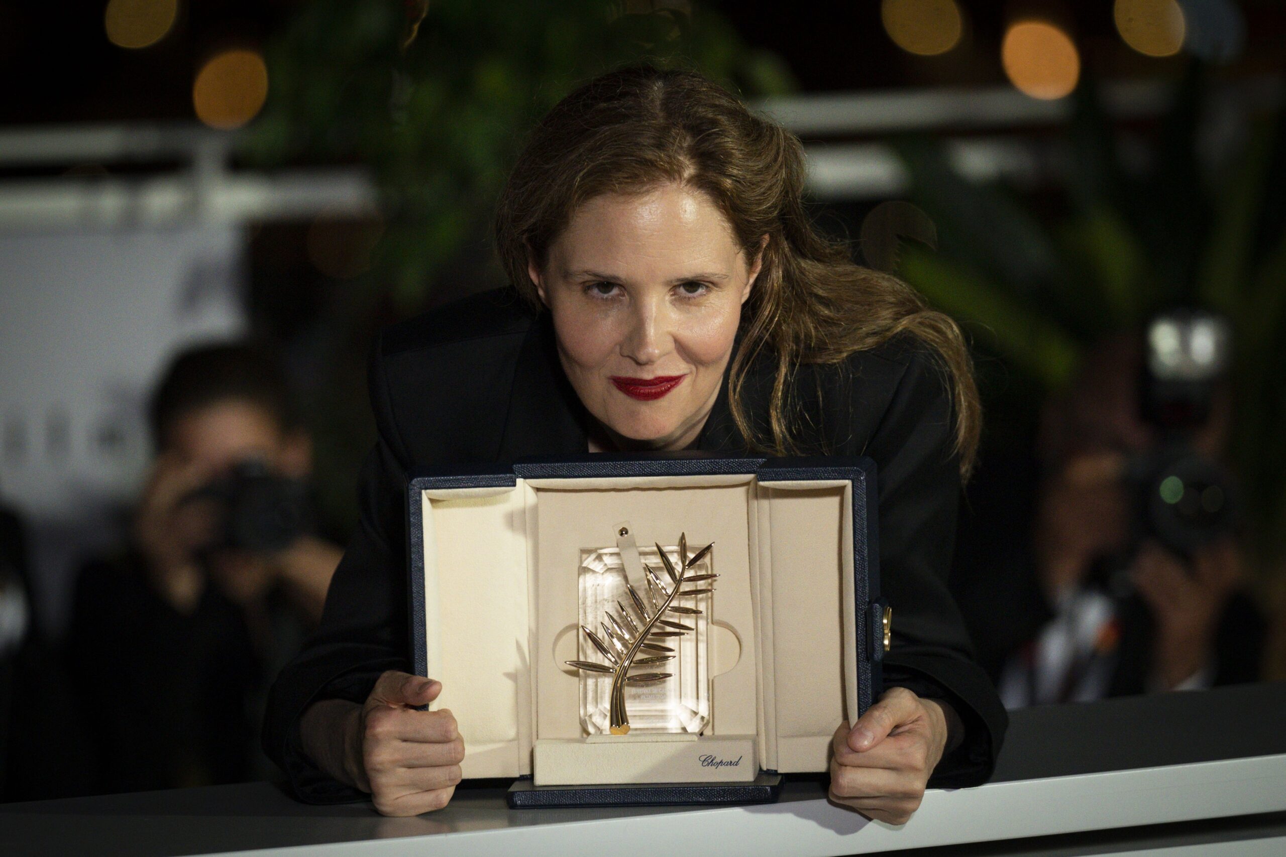 May 28, 2023, Italy: Foto IPP/Daniele Cifala'.Cannes 27/05/2023.Palme D'Or Winners Photocall - The 76th Annual Cannes Film Festival.nella foto : Justine Triet,Image: 779859678, License: Rights-managed, Restrictions: * China, France, Italy, Germany, Japan, Netherlands, Poland, Switzerland and UK Rights OUT *, Model Release: no, Credit line: Italy Photo Press / Zuma Press / Profimedia