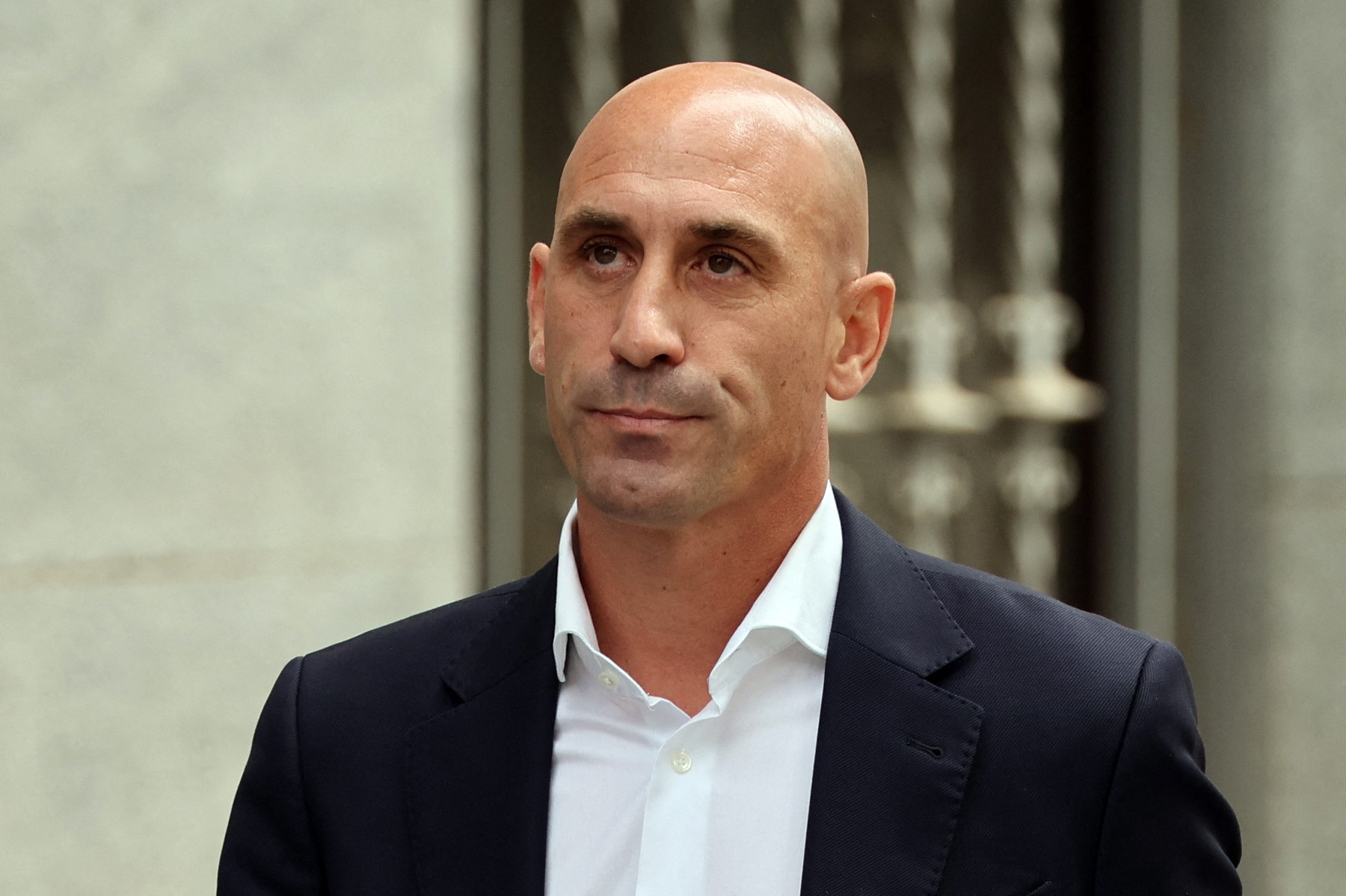 Former president of the Spanish football federation Luis Rubiales leaves the Audiencia Nacional court in Madrid on September 15, 2023. Five days after resigning as Spain's football chief, Luis Rubiales was due in court today on sexual assault charges over forcibly kissing women's World Cup player Jenni Hermoso. The 46-year-old has been summoned to Madrid's Audiencia Nacional court at midday (1000 GMT) where he will appear before Judge Francisco de Jorge who is heading up the investigation.,Image: 805413187, License: Rights-managed, Restrictions: , Model Release: no, Credit line: Thomas COEX / AFP / Profimedia