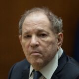 (FILES) Former film producer Harvey Weinstein appears in court at the Clara Shortridge Foltz Criminal Justice Center in Los Angeles, California, on October 4, 2022.  New York's highest court on April 25, 2024, overturned Hollywood producer Weinstein's 2020 conviction on sex crime charges and ordered a new trial. In their decision, judges cited errors in the way the trial had been conducted, including admitting the testimony of women who were not part of the charges against him. 