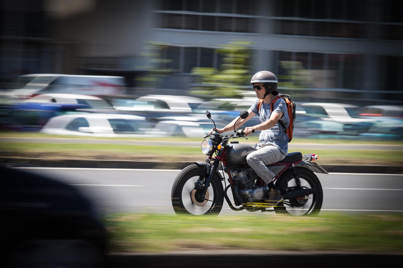 05.07.2016., Zagreb - Motociklisti u gradskom prometu. "nPhoto: Davor Puklavec/PIXSELL