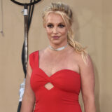 FILE - Britney Spears arrives at the Los Angeles premiere of 