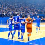 17.05.2024., KC Drazen Petrovic, Zagreb - Peta utakmica finala SuperSport HMNL-a: Futsal Dinamo - MNK Olmissum. Photo: Slaven Branislav Babic/PIXSELL