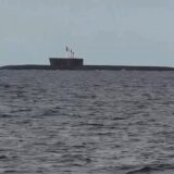 RUSSIA - AUGUST 24, 2019: A video screen grab shows the Borei-class nuclear-powered submarine K-535 Yuri Dolgoruky after launching an RSM-56 Bulava ballistic missile in the Barents Sea. Along with the Delfin-class submarine K-114 Tula they have conducted ballistic missile tests hitting targets on Kura range in Kamchatka and Chizha range in the Arkhangelsk Region. Russian Defence Ministry/TASS,Image: 467052227, License: Rights-managed, Restrictions: , Model Release: no, Credit line: TASS / TASS / Profimedia