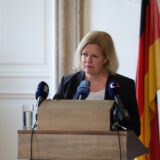 Njemačka ministrica unutarnjih poslova Nancy Faeser