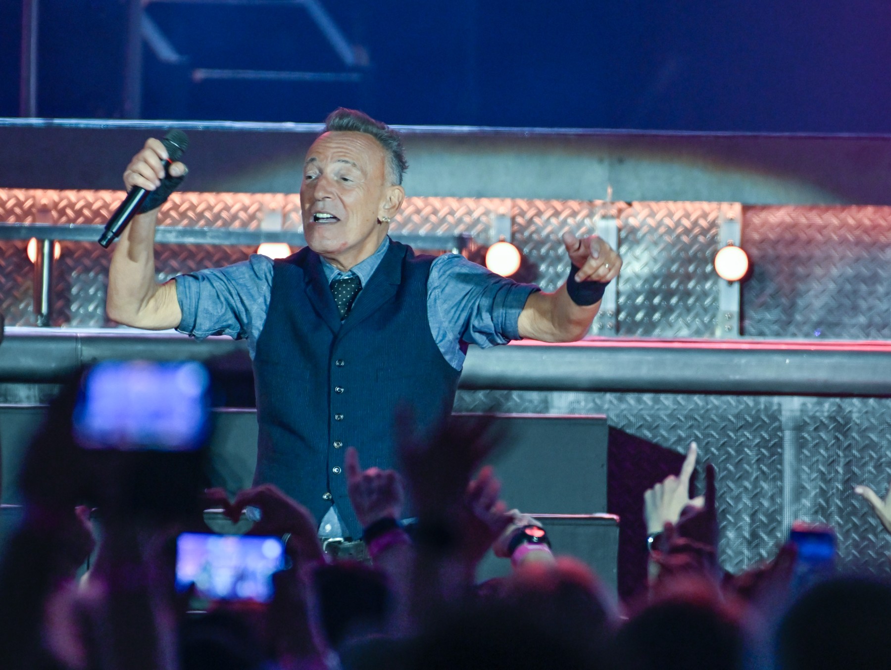 Bruce Springsteen and the E Street Band play first night of European leg of their 2024 tour at Principality Stadium. Cardiff, Wales,,Image: 870591498, License: Rights-managed, Restrictions: , Model Release: no, Credit line: Jules Annan / Avalon / Profimedia