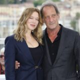 May 15, 2024: Lea Seydoux and Vincent Lindon pose at the photo call of 'Le Deuxieme Act (The Second Act)' during the 77th Cannes Film Festival at Palais des Festivals in Cannes, France, on 15 May 2024. Photo: Alec Michael,Image: 873302409, License: Rights-managed, Restrictions: * Germany and United Kingdom Rights Out *, Model Release: no, Credit line: Alec Michael / Zuma Press / Profimedia