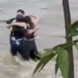 Italy, Premariacco  (Udine)   - May 31, 2024.Bad weather / Heavy rains / Flood.Three young people - two women and a man  / Patrizia Cormos, 20 , Bianca Doros, 23 and Cristian Casian Molnar, 25 - were swept away by the Natisone river in Premiaracco in the northern Italian province of Udine . They wanted to take photos when they were swept away by the water masses of the swollen river ..Firefighters searching for the 3 people. Photo shows Patrizia Cormos,Image: 878078341, License: Rights-managed, Restrictions: * France, Germany and Italy Rights Out *, Model Release: no, Credit line: IOS / Zuma Press / Profimedia